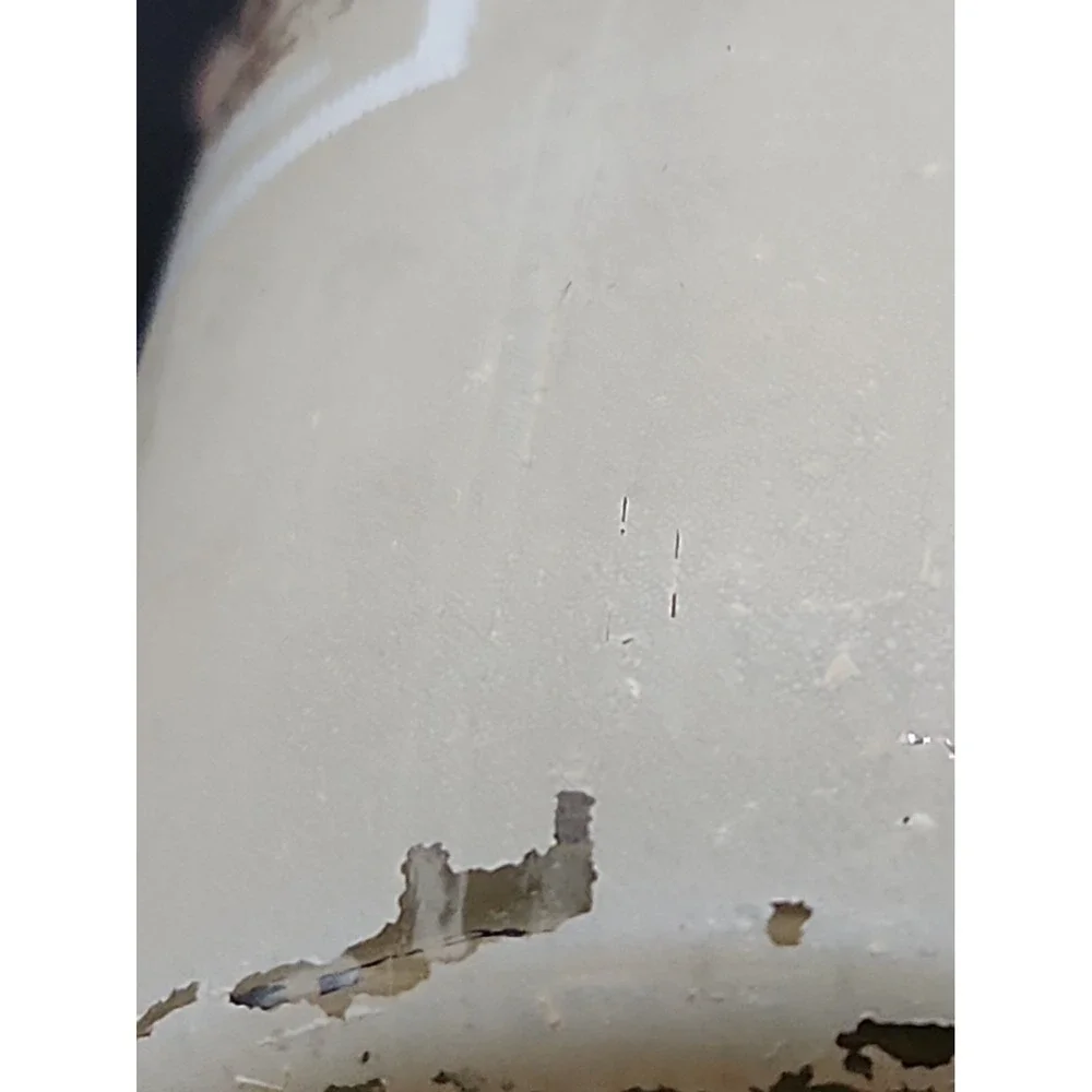 Vintage 70s Frosted Glass Mushroom Candle Holder Cylinder Sleeve Cottagecore 9